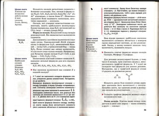Цікаво знати
Хімікам ще
невдалося
добути ОКСИДИ
й інші
сполуки
Гелію, Неону,
Аргону.
Цікаво знати
Найбільше
оксидів
утворює
Нітроген:
N20, NO,
N20 3, N02,
N204, N205.
зо
Більшість оксидів металічних елементів с
йонними сполуками. Так, оксиди із формула ­
ми Na20, СаО, Al20 3містять йони Na+, Са2
+ або
Al3
+ відповідно, а також йони 0 2
- . Позитивно
заряджені йони називають катіонами, нега­
тивно заряджені- аніонами.
Оксиди, які утворені неметалічними еле­
ментами, мають здебільшого молекулярну
будову (наприклад, вода Н20, вуглекислий газ
СО2), іноді - атомну (кварц Si02).
Формули оксидів. Кількісний склад оксидів
різноманітний. Він визначається валентністю
елементів.
Для елемента з постійною валентністЮ існує
один оксид. Одновалентний Літій утворює
оксид із формулою Li20, двовалентний Каль­
цій- оксид СаО, ,а тривалентний Бор- оксид
В203. Якщо елемент має змінну валентність,
то для нього існує кілька оксидів. Наприклад,
для Купруму відомі оксиди Cu20 і CuO, а для
Хрому- CrO, Cr20 3і Cr03.
Позначивши хімічний елемент символом Е,
наведемо загальні формули для всіх відомих
оксидів:
Е20, ЕО, Е203, ЕО2, Е205, ЕО3, Е207, ЕО4•
~ Яке значення валентності має елемент Е у
кожній сполуці?
У 7 класі ви навчилися складати формули спо­
лук, утворених двома елементами. Нагадаємо,
як це зробити.
Виведемо формулу молекулярної сполуки -
оксиду Сульфуру, в якому Сульфур чотиривалент­
ний. Спочатку записуємо символи елементів і
lV 11
вказуємо над ними значення їх валентності: 5 О.
Знаходимо найменше число, яке ділиться без
залишку на значення валентності 4 і 2. Це чис­
ло - 4. Ділимо його на 4 і 2 й отримуємо відпо-
Іv 11
відні індекен у формулі сполуки: 54; 404;2 => 502.
Щоб скласти формулу йонного оксиду, необхід­
но знати заряд йона металічного елемента
(його значення збігається зі значенням валент-
ЦІкаво знати
Вищіоксиди
сл ментів
(групи
Іупруму
йАуруму-
uОіАu203.
ності елемента). Заряд йона Окснгену завжди
становить -2. Пам'ятаймо, що кожна сполука є
електронейтральною, тобто сума зарядів усіх
йонів у ній дорівнює нулю.
Виведемо формулу йонної сполуки - літій окси­
ду. Літій - одновалентний металічний елемент;
він утворює ЙОНи·. Записуємо йони Літію і Оксн­
гену: u+ 0 2
-. Знаходимо найменше число, ЩО
ділиться без залишку на значення зарядів
йонів - 1 і 2. Ним є число 2. Поділивши його на
1 і 2, отримуємо індекен у формулі сполуки:
Li2/ 102/ 2 => Li20.
Вам відоме правило: найбільше значення
валентності елемента збігається з номером
групи періодичної системи, де він розміще­
ний. Оксид, у якому елемент виявляє таку
валентність, називають вищим.
~ Напишіть хімічні формули вищих оксидів
Силіцію, Фосфору і Сульфуру.
Для речовин молекулярної будови, у тому
числі й оксидів, крім хімічних формул, вико­
ристовують графічні формули. У 7 класі ви
складали такі формули для деяких речовин.
Нагадаємо, що у графічній формулі атоми
з'єднують за допомогою рисок:
о, ."о
s
н
о
Кількість рисок біля кожного атома дорів­
нює значенню його валентності у сполуці.
Потрібно знати, що однакові атоми в ~олеку­
шіх оксидів не сполучаються.
~ Складіть графічні формули молекул води і
вуглекислого газу.
Назви оксидів. Хімічна назва оксиду скла­
дається із двох слів: перше- назва елемента,
а друге - <<ОКСИД >>:
31
 