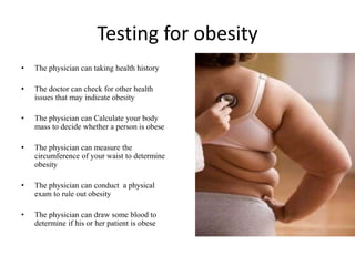 Obesity power point presentation