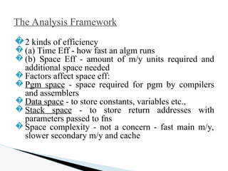DAA subject units powerpoint presentation classification of the ...