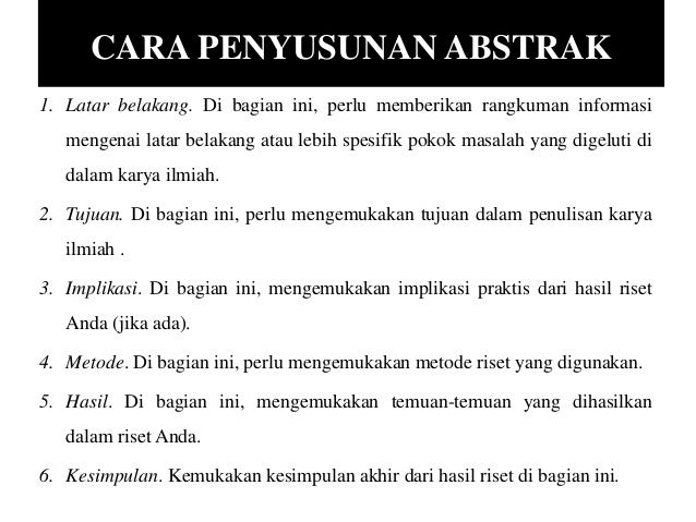 Ringkasan Abstrak Dan Sintesis Ppt Download