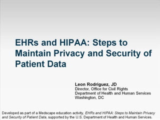 HIPAA Slides