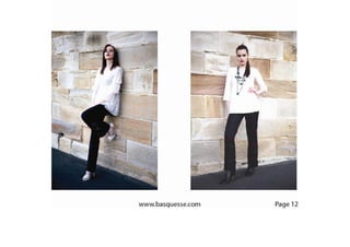 Basquesse AW1516 -SS 16 Capsule Look Book