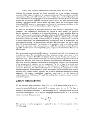 Arabic Handwritten Character Recognition Using Structural Shape ...