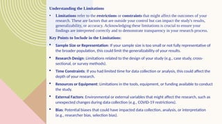 Significant Limitation Examples Comprehensive Guide to Principles of Research Writing and Methodologies ...