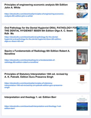 Oral radiology principles and interpretation 6th ed Edition Stuart C ...