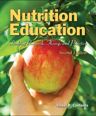 Isabel R Gregson Nutrition Education Linking Research Theory And Practice Second Edition ...