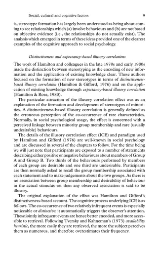 Stereotypes As Explanations The Formation Of Meaningful Beliefs About ...