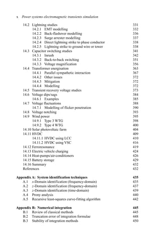 Power Systems Electromagnetic Transients Simulation 2nd Edition Neville ...