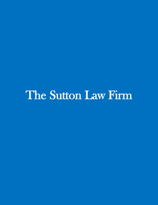 The Sutton Law Firm
 
