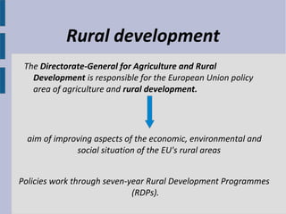 Rural-development-Presentation | PPT