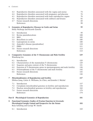 Reproductive Genomics In Domestic Animals 1st Edition Zhihua Jiang | PDF