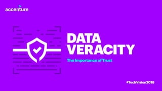 Data Veracity & Integrity - Tech Vision 2018