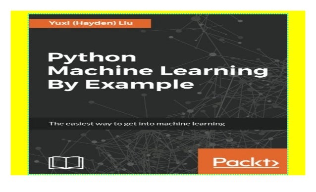 python machine learning with example pdf