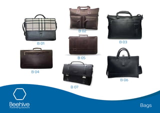 Bags
B 01
B 02
B 03
B 04
B 05
B 06
B 07
 
