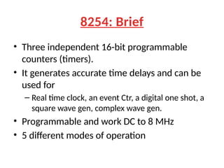 8253 Programmable Interval Timer Microprocessor Lab.pptx