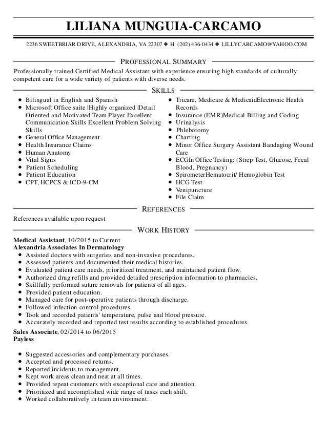 medical assistant history