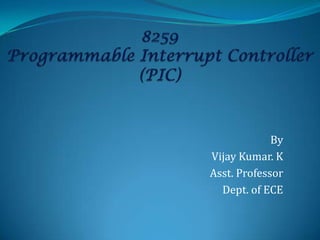 By
Vijay Kumar. K
Asst. Professor
Dept. of ECE
 