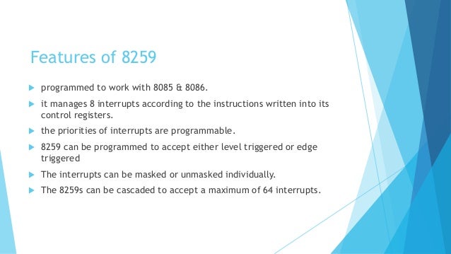 Intel 8259 Programmable Interrupt Controller