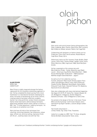 Alain Pichon Bio 2014 | PDF