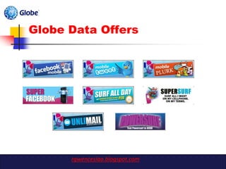 Globe Data Offers




      rgwenceslao.blogspot.com
 