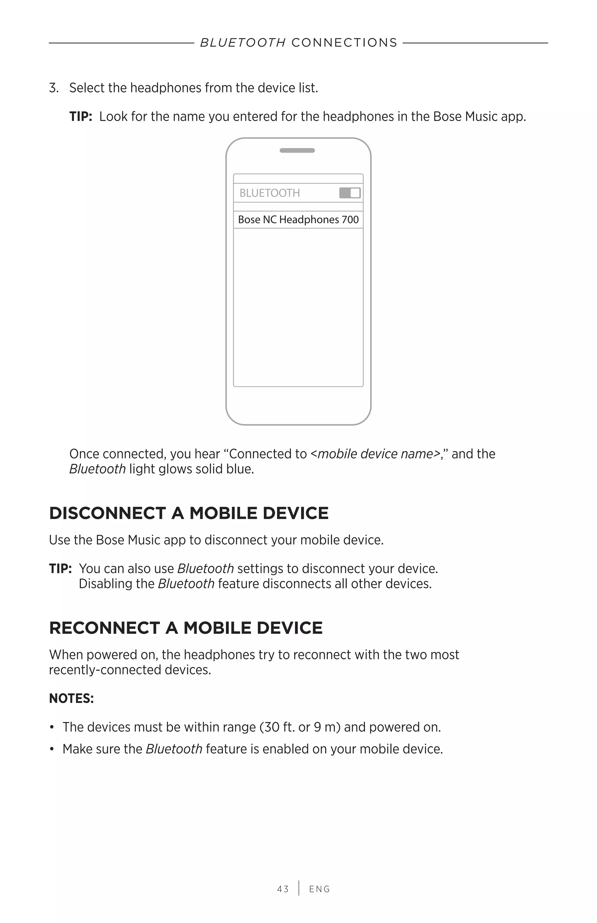 Bose NC 700 - User manual English