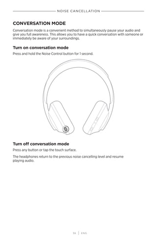 Bose NC 700 User manual English PDF Free Download