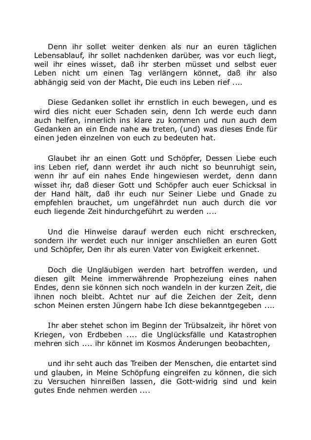 8277 Die Zeichen Der Endzeit