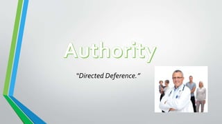 “Directed Deference.”
 