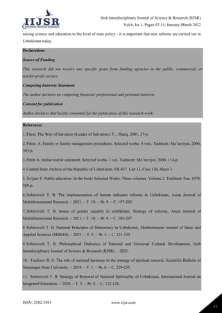 Irish Interdisciplinary Journal of Science & Research (IIJSR)
Vol.6, Iss.1, Pages 07-11, January-March 2022
ISSN: 2582-398...