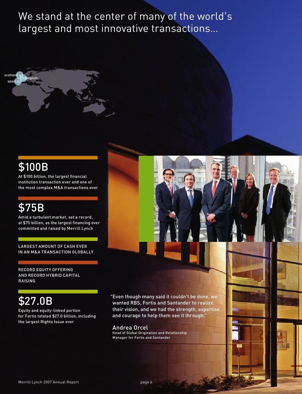 Merrill Lynch Annual Report 2007