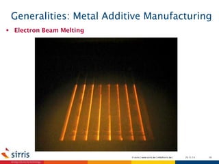 Selective Laser Melting versus Electron Beam Melting | PDF