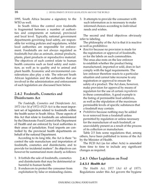 Ensuring Global Food Safety Exploring Global Harmonization Christine ...