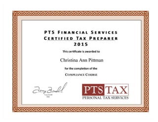 PTSU - Compliance Course CP