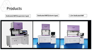 Products
Dedicated BBT(Suspension type) Dedicated BBT(Column type) 1.2m Dedicated BBT
 