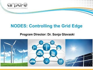NODES: Controlling the Grid Edge
Program Director: Dr. Sonja Glavaski
 