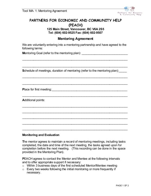 mentor protege agreement template 28 mentor contract template enernovva org mentor protege agreement template 28 mentor contract template enernovva org