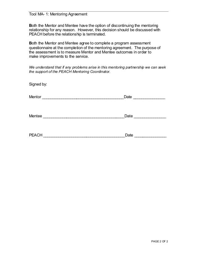 mentorship agreement template delighted mentoring agreement template contemporary mentorship agreement template delighted mentoring agreement template contemporary