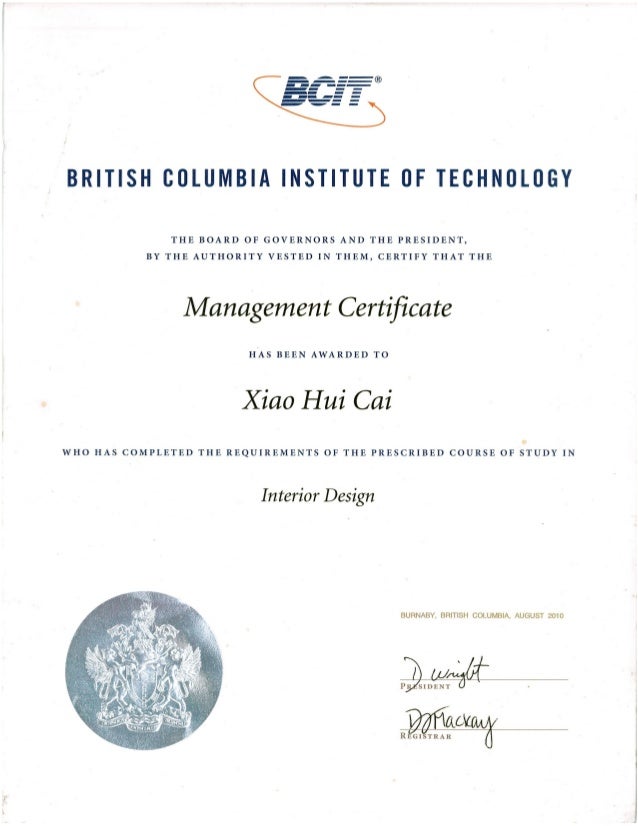 bcit web technologies certificate