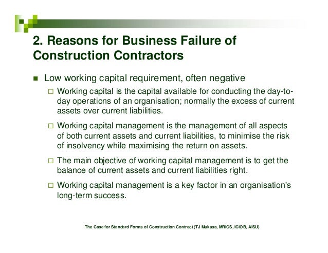 construction standard form contract definition The Case for Standard Forms of Construction Contract construction standard form contract definition The Case for Standard Forms of Construction Contract
