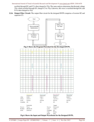 Design and Development of a PIC Microcontroller Based High Voltage ...