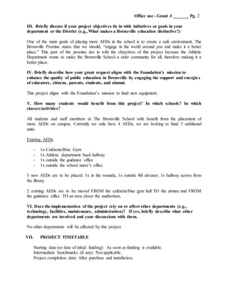 AED Grant | PDF