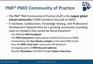 Features of Performing PMOs