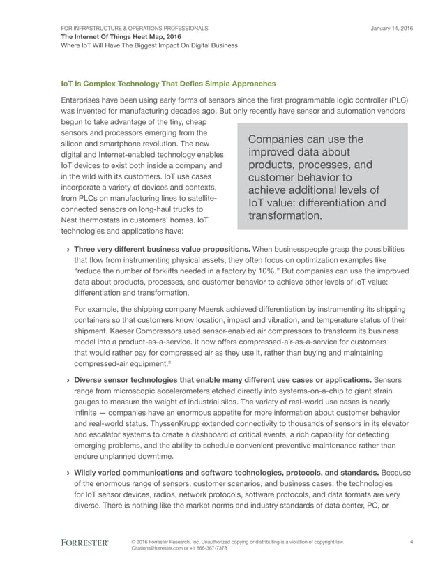 forrester-the-iot-heat-map | PDF