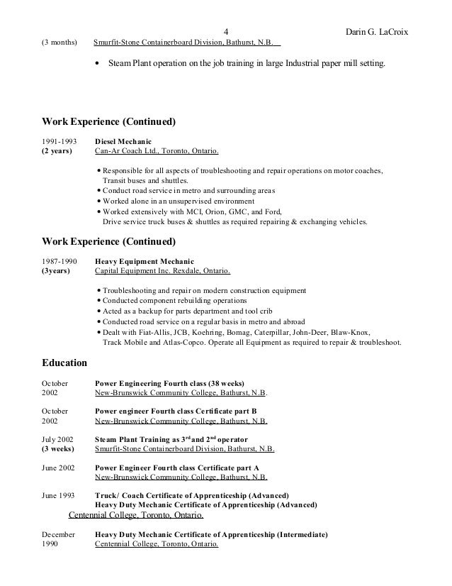 resume general qualifications