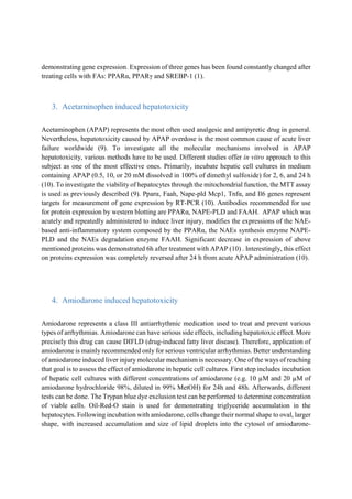 In vitro models of hepatotoxicity | PDF