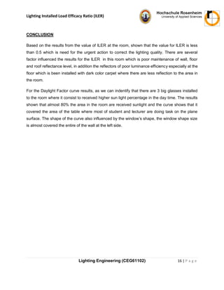 MINI PROJECT 1-LIGHTING ENGINEERING | PDF