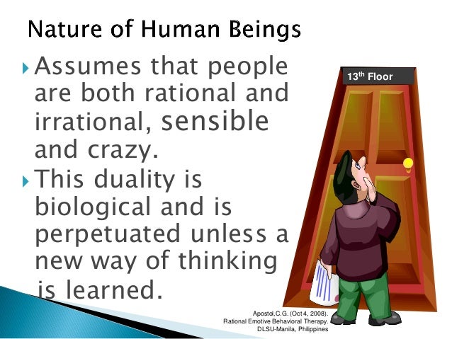 Rational Emotive Behavior Therapy View Of Human Nature Rational Emotive Behavior Therapy View Of Human Nature