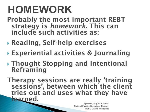 Rational emotive behavior therapy techniques pdf picture
