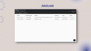 Admin web
 