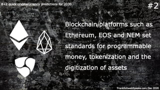 8+2 quick cryptocurrency predictions for 2030 